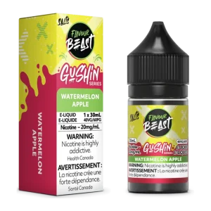 Flavour Beast Salt 30ml Gushin Watermelon Apple