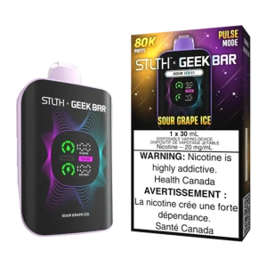 Stlth x geekbar Sour Grape Ice