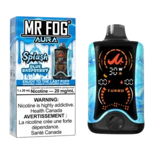 Mr Fog Aura 60k Splash Blue Raspberry