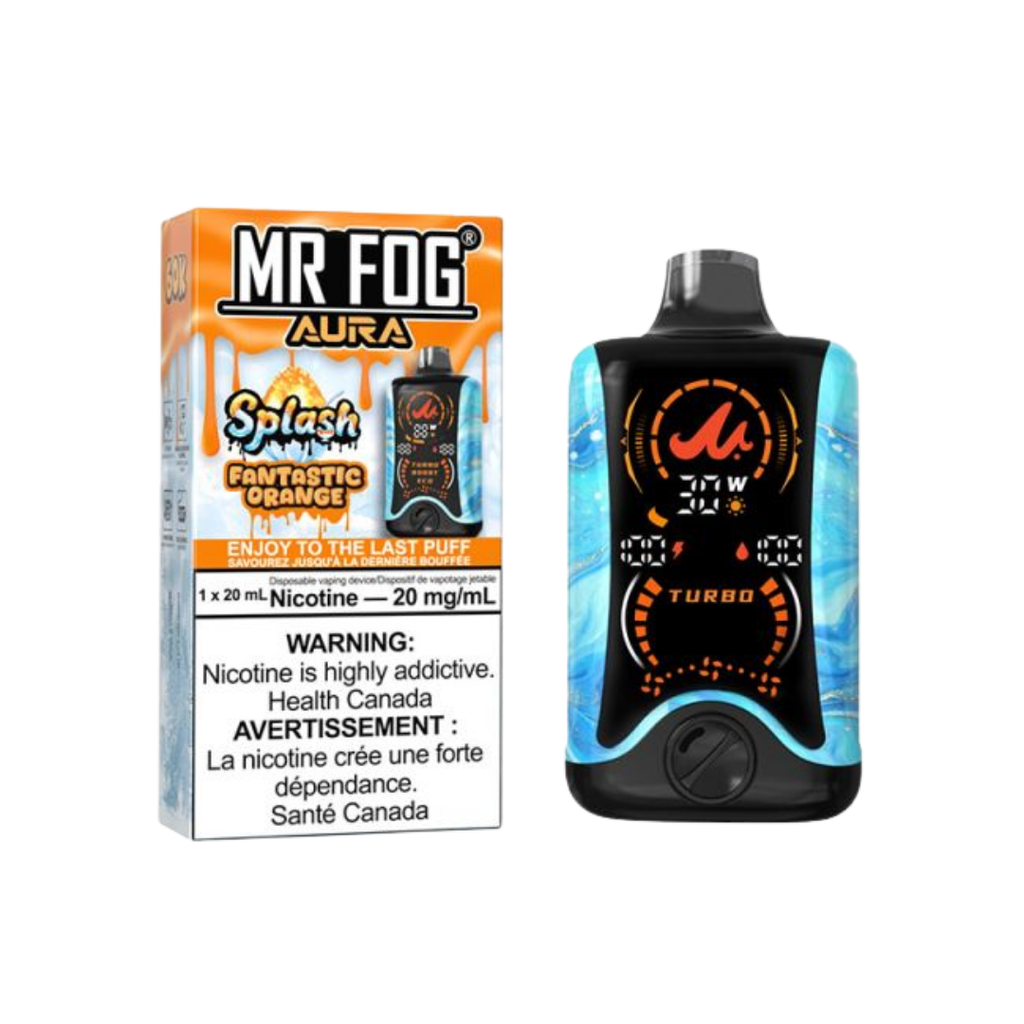 Mr Fog Aura 60k Splash Fantastic Orange Mr Fog Aura 60k Splash Fantastic Orange