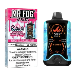 Mr Fog Aura 60k Splash Red Volt Dragonfruit