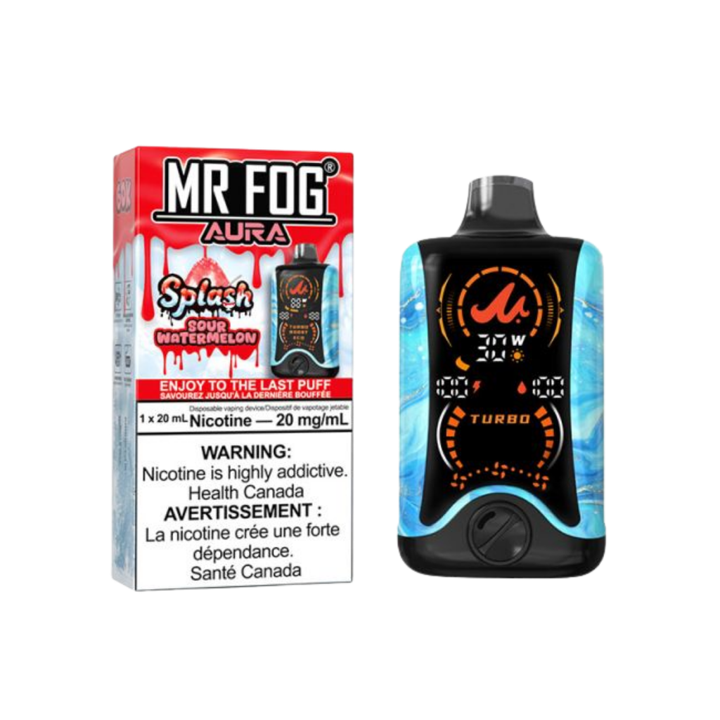 Mr Fog Aura 60k Splash Sour Watermelon Mr Fog Aura 60k Splash Sour Watermelon