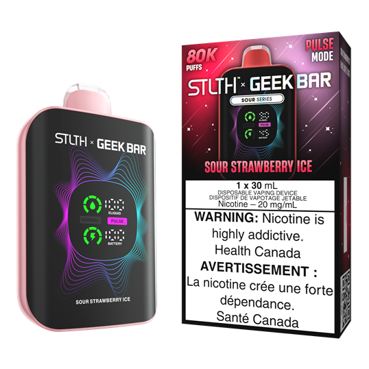 Stlth x Geekbar Sour Strawberry Ice Stlth x Geekbar Sour Strawberry Ice
