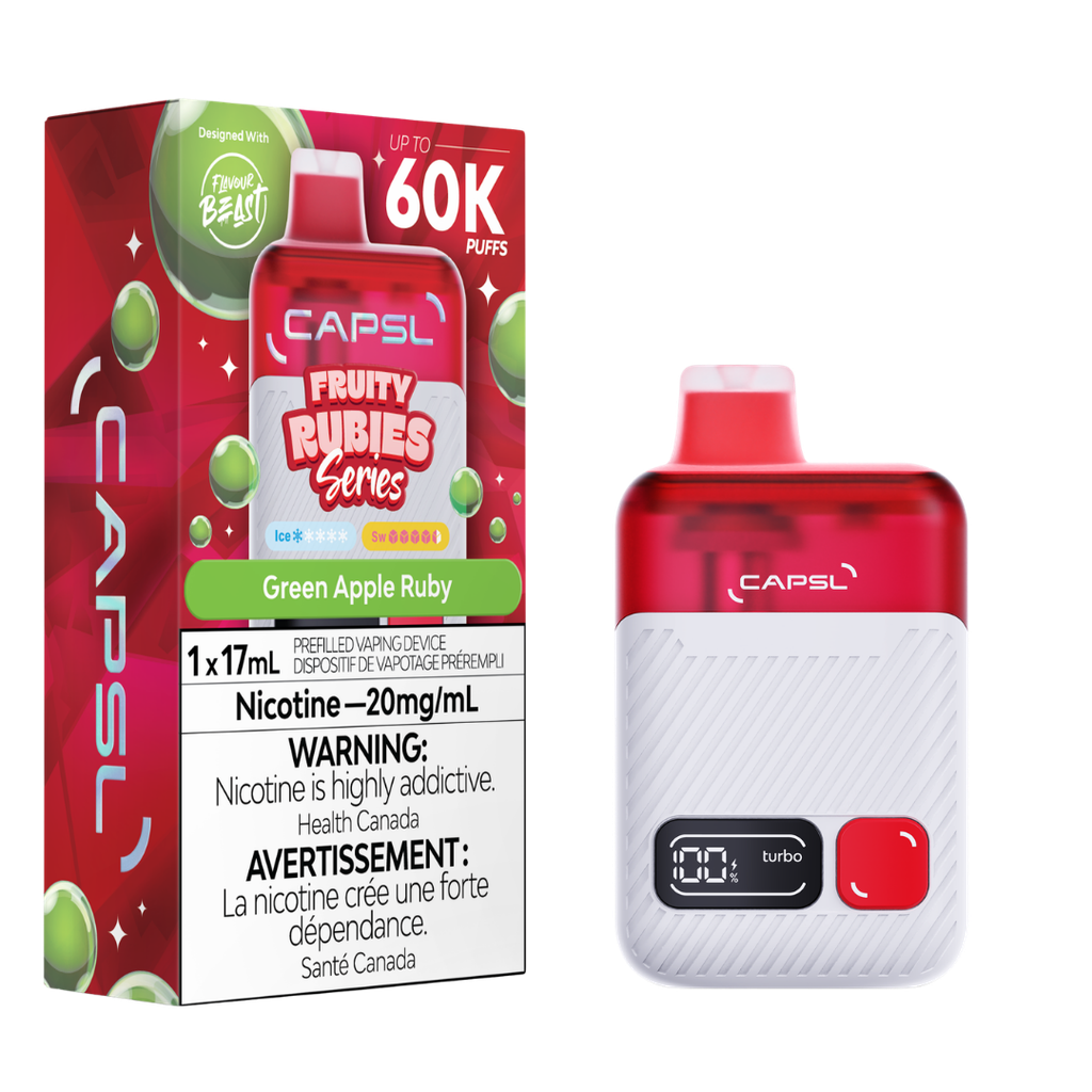 Capsl Green Apple Ruby Capsl Green Apple Ruby