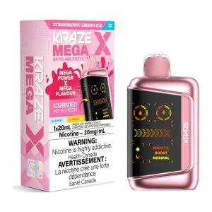 Kraze Mega X Strawberry Smash Ice Kraze Mega X Strawberry Smash Ice