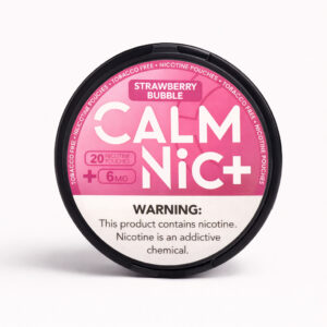 Calm Nic Strawberry Bubble