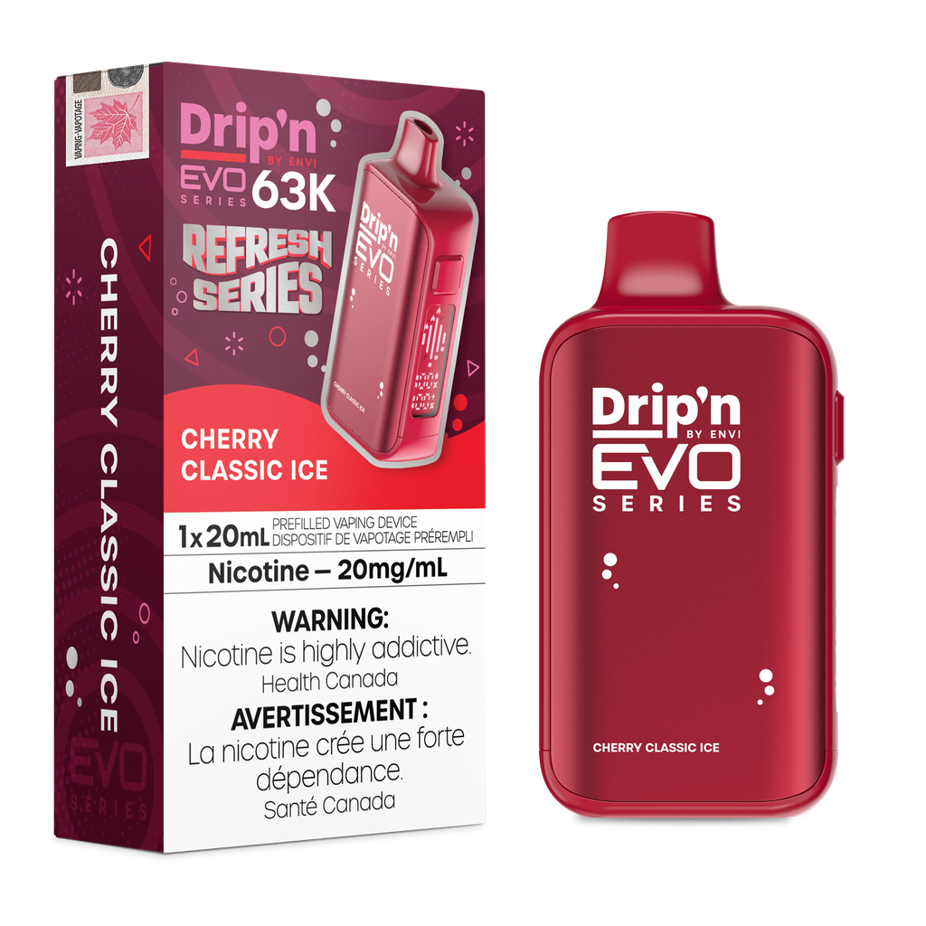 Drip'n Evo 63k Cherry Classic Ice Drip'n Evo 63k Cherry Classic Ice