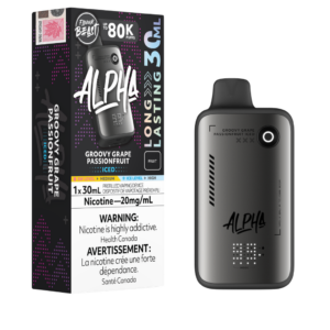 Flavour Beast Alpha 80k Groovy Grape Passionfruit