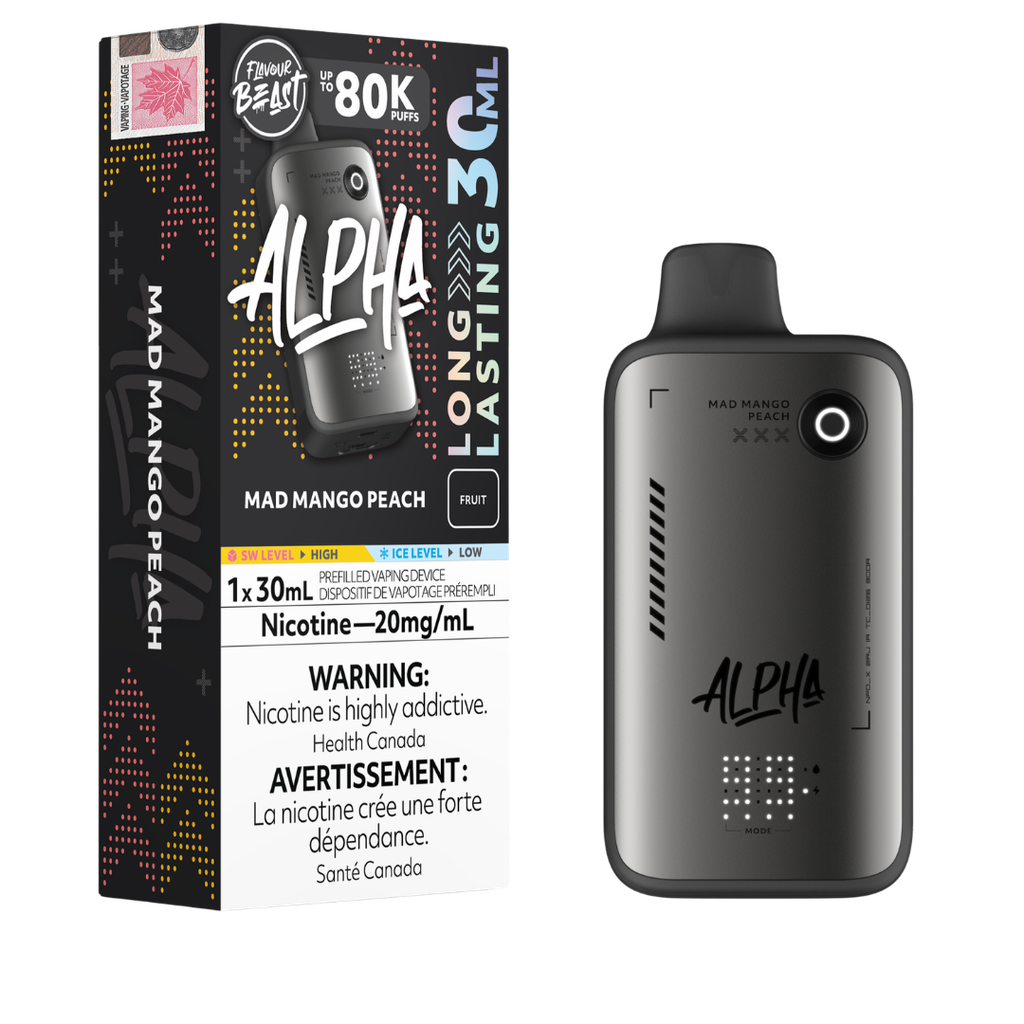 Flavour Beast Alpha 80k Mad Mango Peach Flavour Beast Alpha 80k Mad Mango Peach