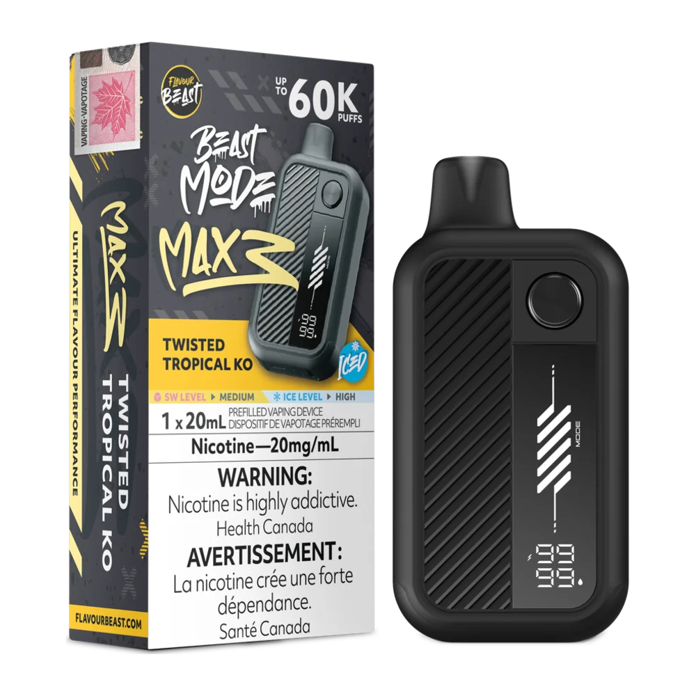 Flavour Beast Mode Max 3 Twisted Tropical KO Ice Flavour Beast Mode Max 3 Twisted Tropical KO Ice