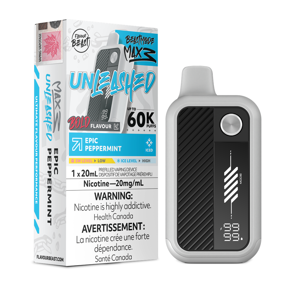 Flavour Beast Mode Max 3 Epic Peppermint Ice Flavour Beast Mode Max 3 Epic Peppermint Ice