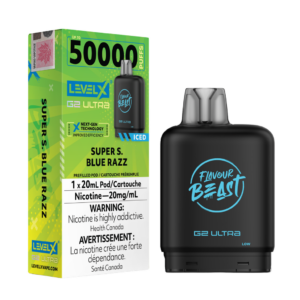 Flavour beast level x g2 ultra super sour bluerazz