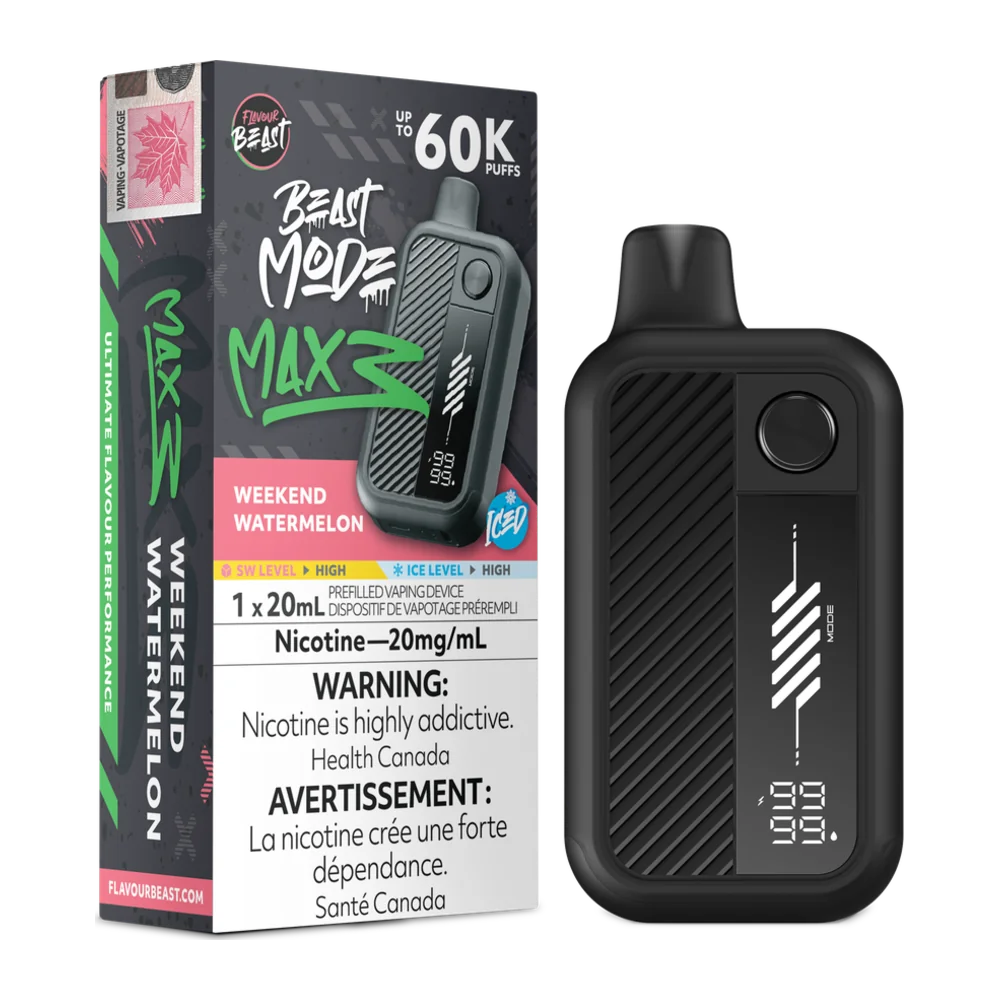 Flavour Beast Mode Max 3 Weekend Watermelon Ice Flavour Beast Mode Max 3 Weekend Watermelon Ice