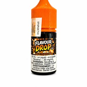 Flavour Drop Sour Peach Ice Salt 30ml Flavour Drop Sour Peach Ice Salt 30ml