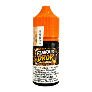 Flavour Drop Sour Peach Ice Salt 30ml