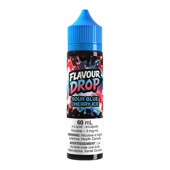 Flavour Drop Sour Blue Cherry Ice 60ml Flavour Drop Sour Blue Cherry Ice 60ml