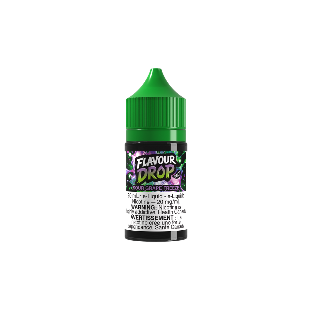 Flavour Drop Sour Grape Freeze Salt 30ml Flavour Drop Sour Grape Freeze Salt 30ml