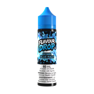 Flavour Drop Bomb Blue Razz Salt 60ml Flavour Drop Bomb Blue Razz Salt 60ml