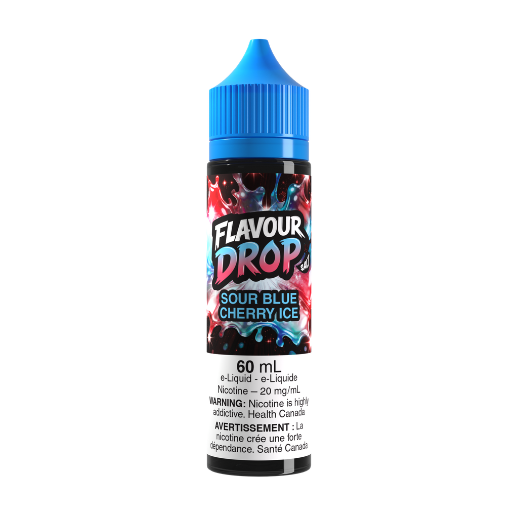 Flavour Drop Sour Blue Cherry Ice Salt 60ml Flavour Drop Sour Blue Cherry Ice Salt 60ml