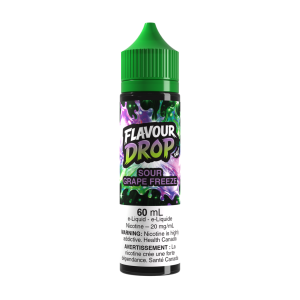Flavour Drop Sour Grape Freeze Salt 60ml Flavour Drop Sour Grape Freeze Salt 60ml