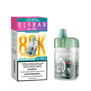 Elfbar Bc Pro Green Apple Ice Elfbar Bc Pro Green Apple Ice