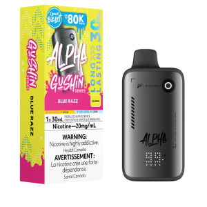 Flavour Beast Alpha 80k Gushin Blue Razz