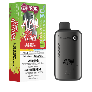 Flavour Beast Alpha 80k Sour Gushin Cherry Watermelon
