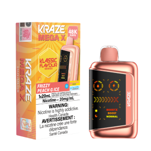 Kraze Mega X Frizzy Peach G Ice Kraze Mega X Frizzy Peach G Ice