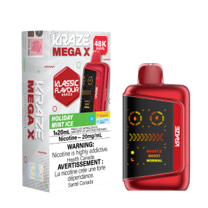 Kraze Mega X Holiday Mint Ice Kraze Mega X Holiday Mint Ice