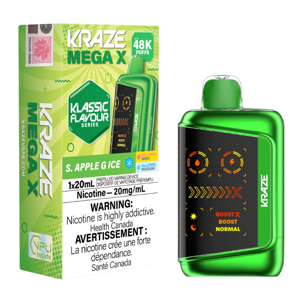 Kraze Mega X S. Apple G Ice Kraze Mega X S. Apple G Ice