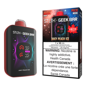 Stlth x Geekbar Juicy Peach Ice Canada Édition