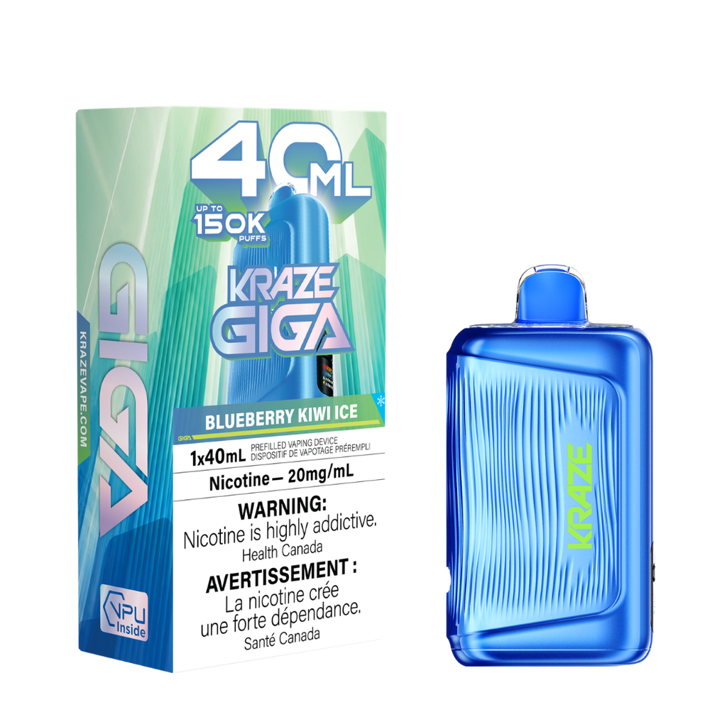 Kraze Giga Blueberry Kiwi Ice Kraze Giga Blueberry Kiwi Ice