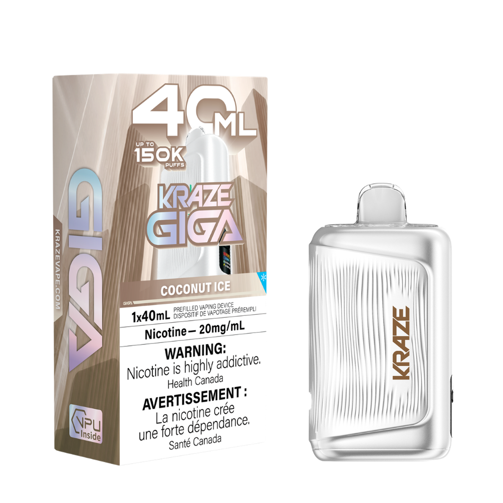 Kraze Giga Coconut Ice Kraze Giga Coconut Ice