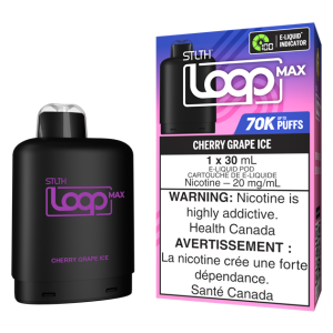 Stlth loop max 70k cherry grape ice Stlth loop max 70k cherry grape ice