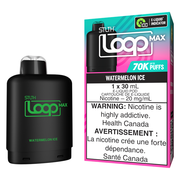 Stlth loop max 70k watermelon ice Stlth loop max 70k watermelon ice