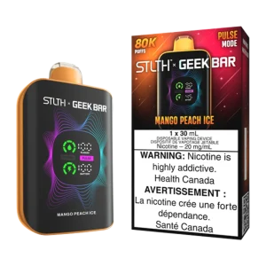 Stlth x Geekbar mango peach ice Stlth x Geekbar mango peach ice