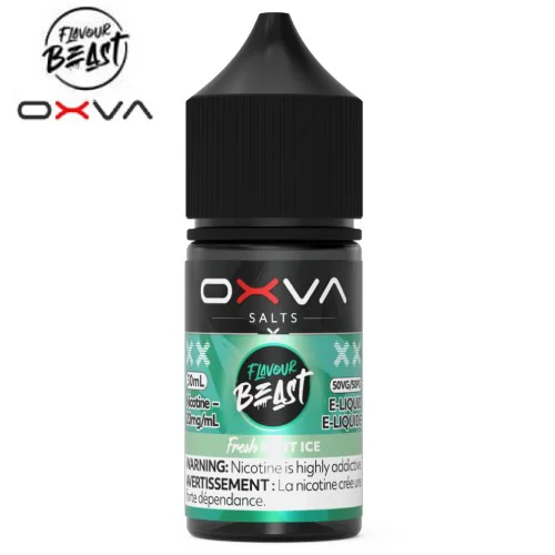 Flavour Beast x Oxva Fresh Mint Ice Salt 30ml Flavour Beast x Oxva Fresh Mint Ice Salt 30ml