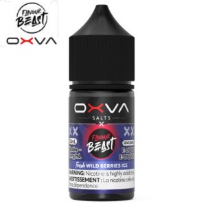 Flavour Beast x Oxva Fresh Wild Berries Ice Salt 30ml Flavour Beast x Oxva Fresh Wild Berries Ice Salt 30ml