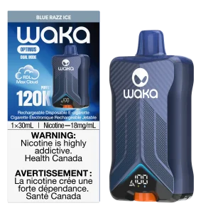 Waka Optimus 120k Blue Razz Ice