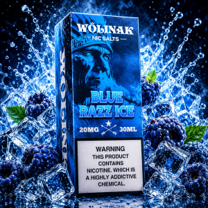 Juice Wôlinak salt 30ml blue razz ice Juice Wôlinak salt 30ml blue razz ice