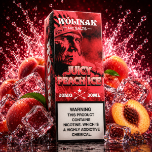 Juice Wôlinak salt 30ml juicy peach ice Juice Wôlinak salt 30ml juicy peach ice