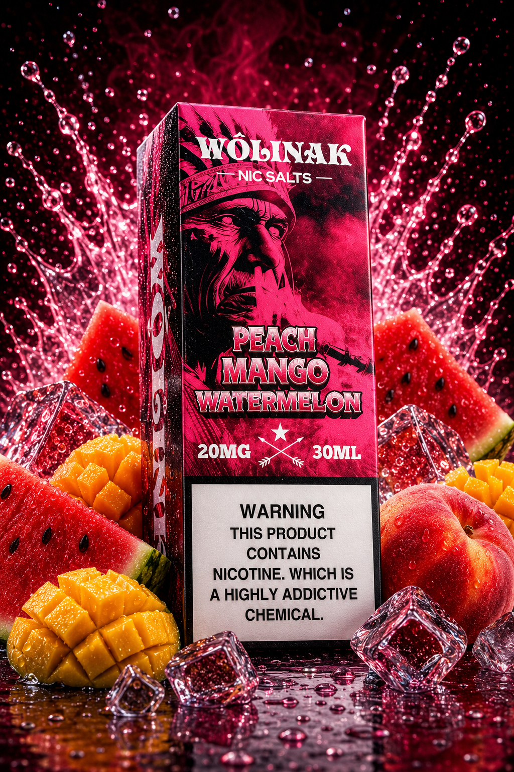 peach mango watermelon vape juice Wôlinak salt 30ml Discount Vapes Hawaii, 661 Vice Box Flavor:Watermelon Cream Coastal Clouds