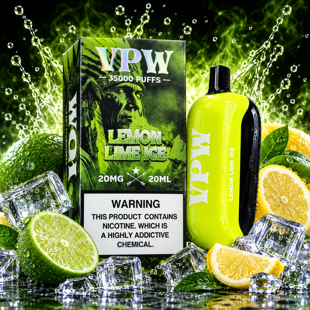 Vape wolinak Lemon lime ice Vape wolinak Lemon lime ice