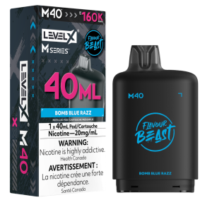Flavour Beast Level X M40 Series Bomb Blue Razz Flavour Beast Level X M40 Series Bomb Blue Razz