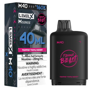 Flavour Beast Level X M40 Series Trippin' Triple Berry Flavour Beast Level X M40 Series Trippin' Triple Berry