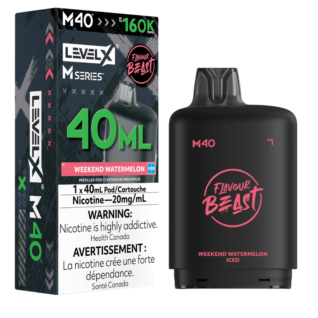 Flavour Beast Level X M40 Series Weekend Watermelon Flavour Beast Level X M40 Series Weekend Watermelon