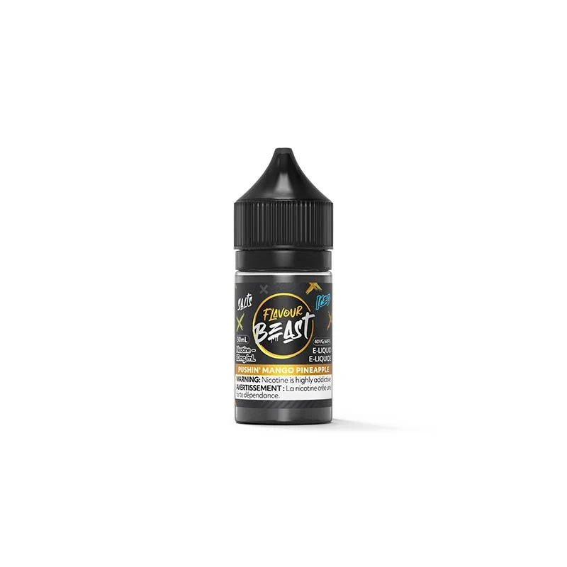 Flavour Beast Salt 30ml Pushin' Mango Pineapple Flavour Beast Salt 30ml Pushin' Mango Pineapple