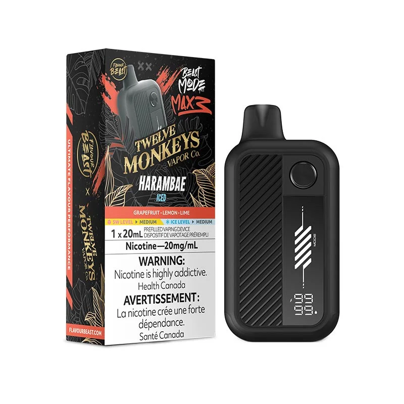 Flavour Beast Mode Max 3 / Twelve Monkeys Harambae Flavour Beast Mode Max 3 / Twelve Monkeys Harambae