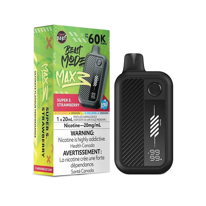 Flavour Beast Mode Max 3 Super S. Strawberry Flavour Beast Mode Max 3 Super S. Strawberry
