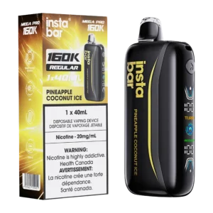 Insta Bar Mega Pro 160k Pineapple Coconut Ice
